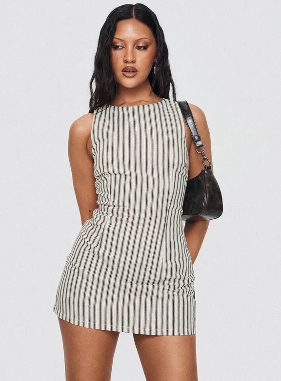 Elisa Striped Summer Jumpsuit