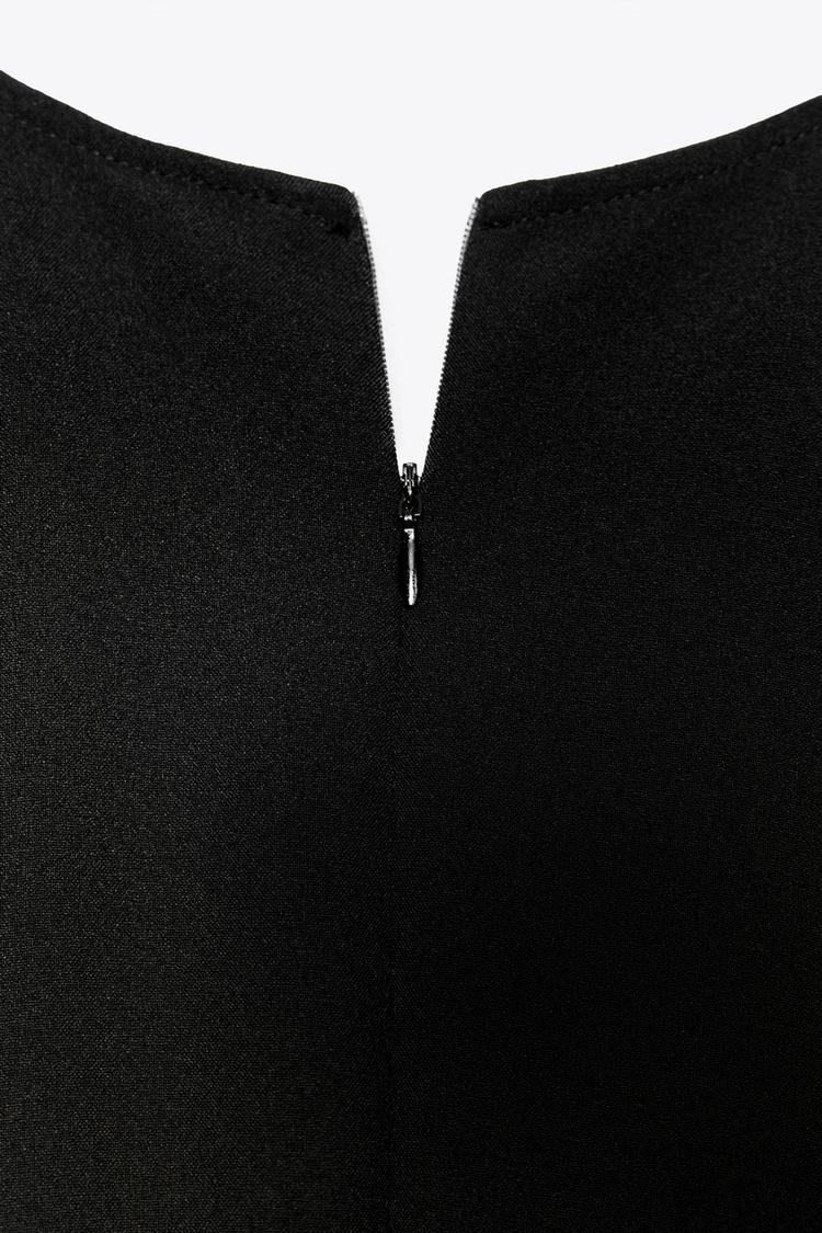 Leonie Crepe Dress with Belt