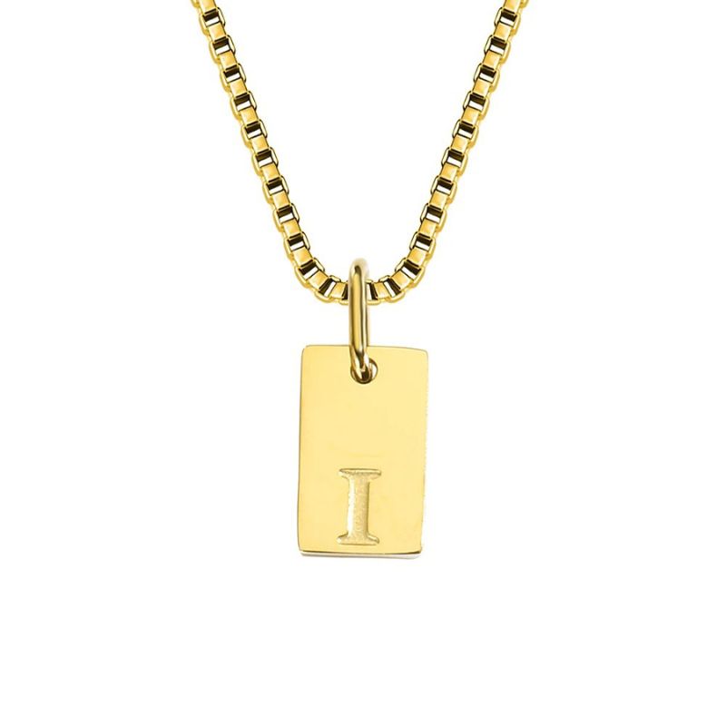 Elegant Initial Letter Chains – Stylish Personalized Jewelry Piece by Aleid