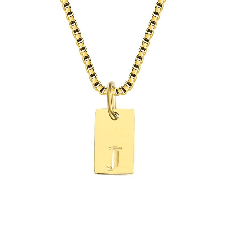 Elegant Initial Letter Chains – Stylish Personalized Jewelry Piece by Aleid