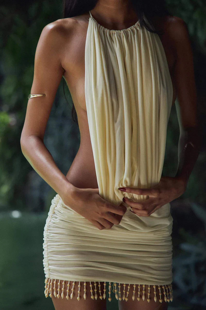 Ayla Halter Mini Dress
