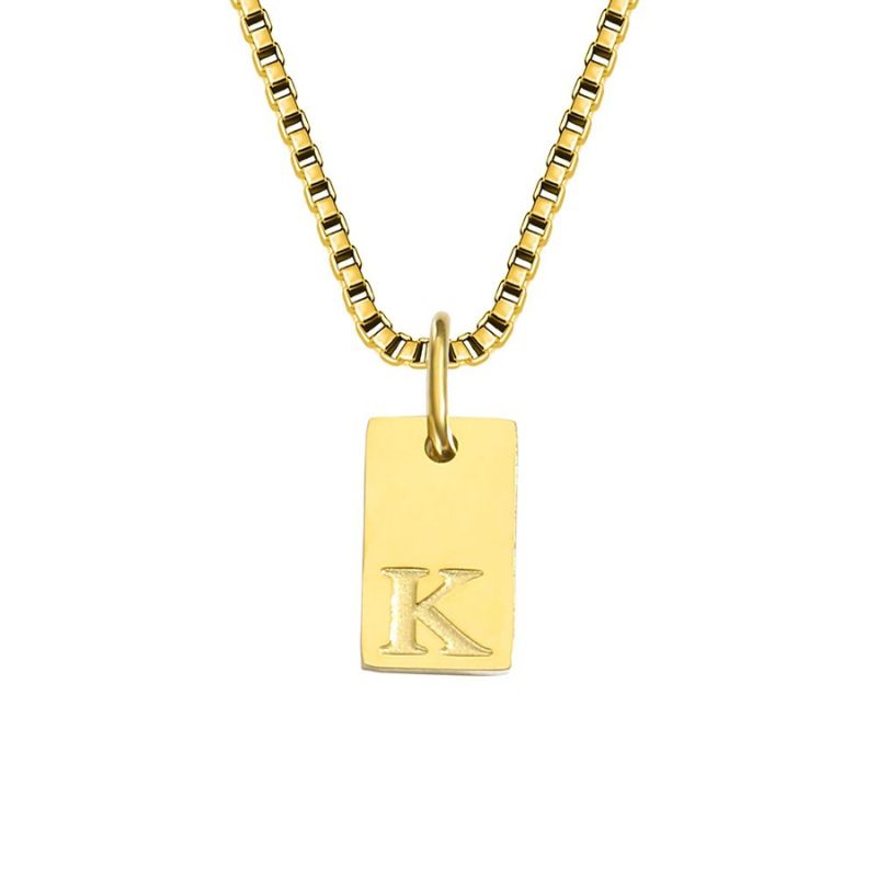 Elegant Initial Letter Chains – Stylish Personalized Jewelry Piece by Aleid