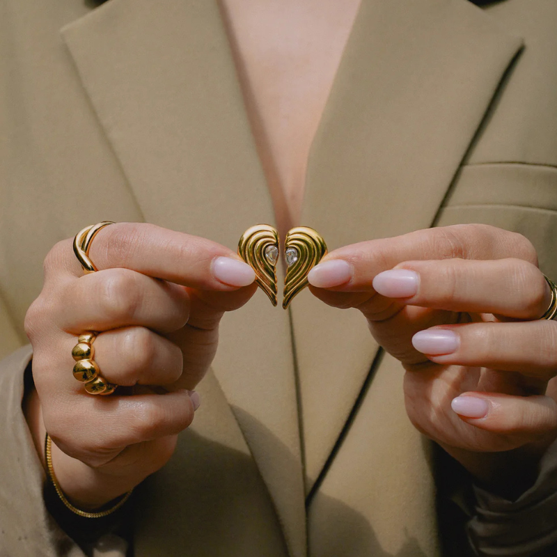 Romantic Broken Heart Earrings - Perfect for Valentine's Day