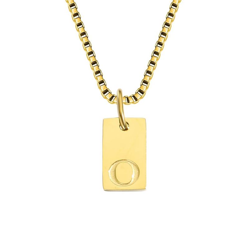 Elegant Initial Letter Chains – Stylish Personalized Jewelry Piece by Aleid