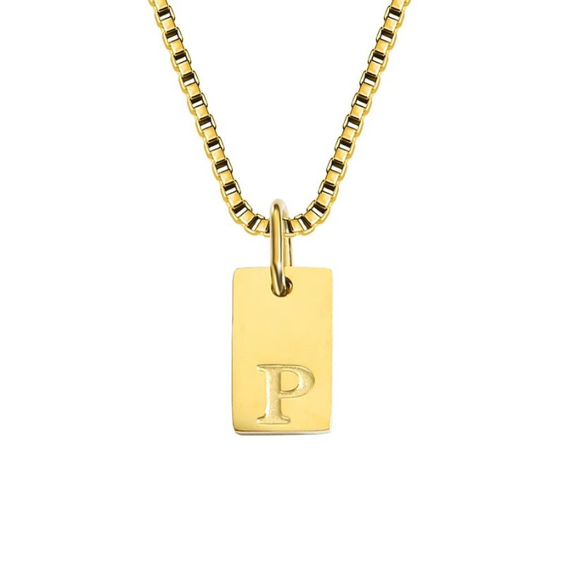 Elegant Initial Letter Chains – Stylish Personalized Jewelry Piece by Aleid