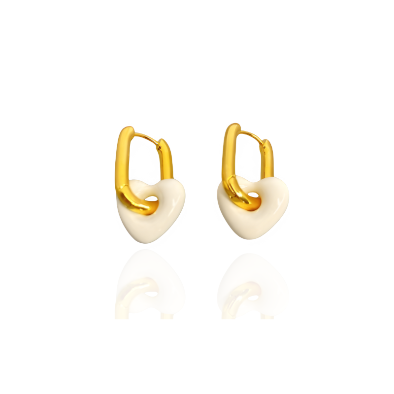 Stylish French earrings Caitlin - Add a touch of elegance to your look