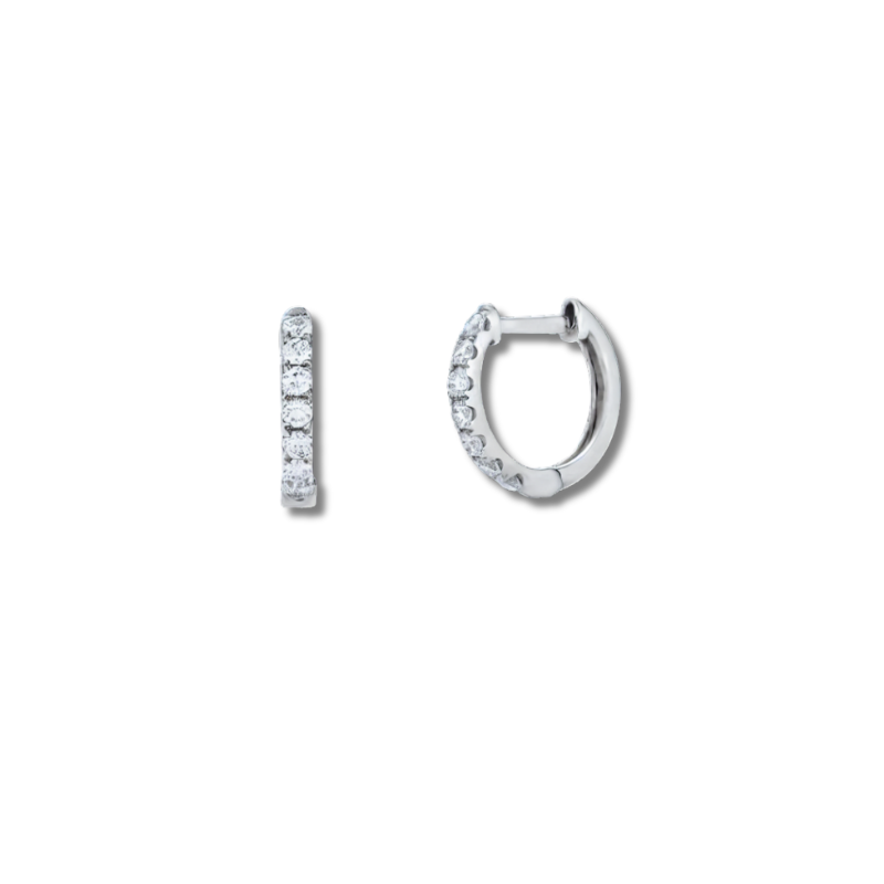 Elegant Lens Earrings - Sunny