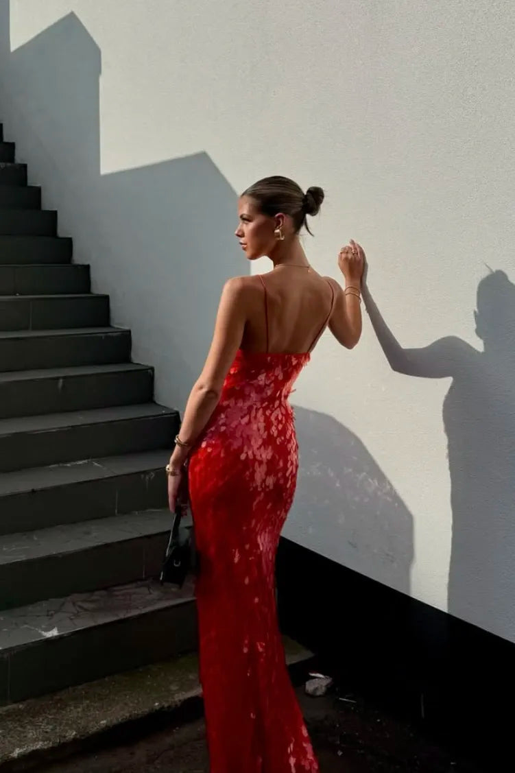 Vicky Sequin Maxi Dress