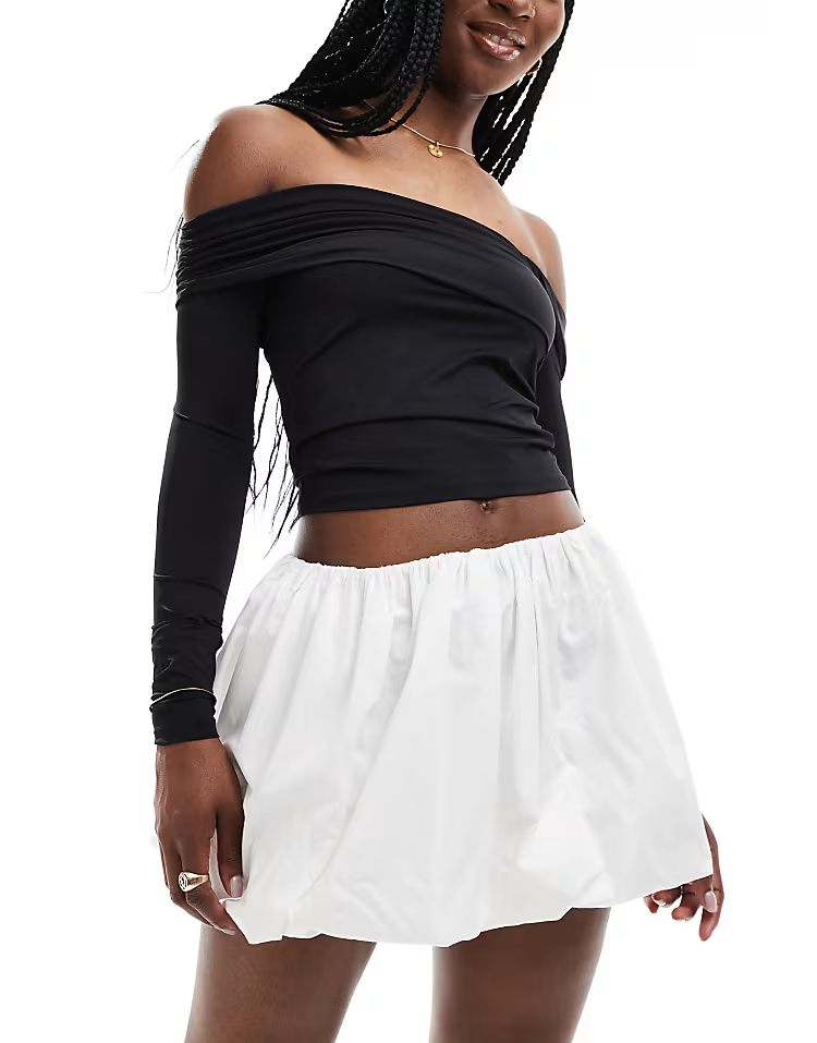 Mona Bubble Mini Skirt