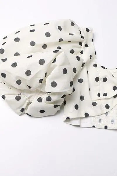 Monique Polka Dot Skirt Set