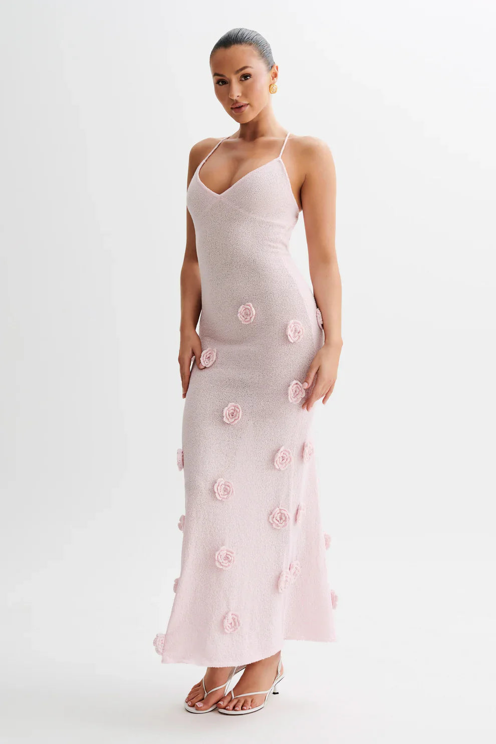 Nayla Crochet Floral Maxi