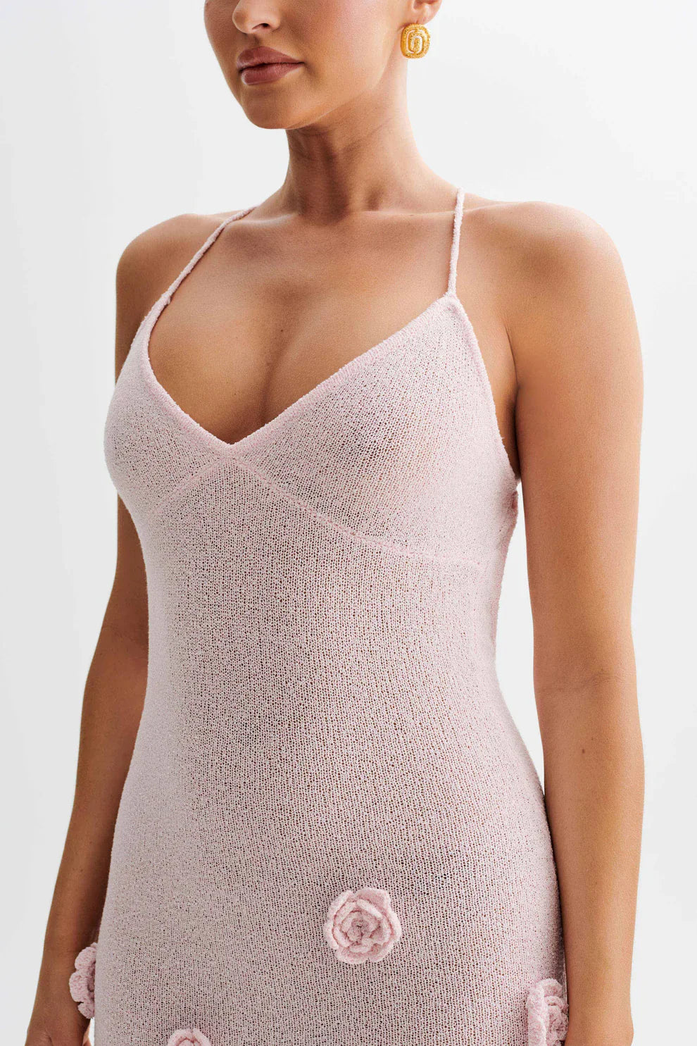 Nayla Crochet Floral Maxi