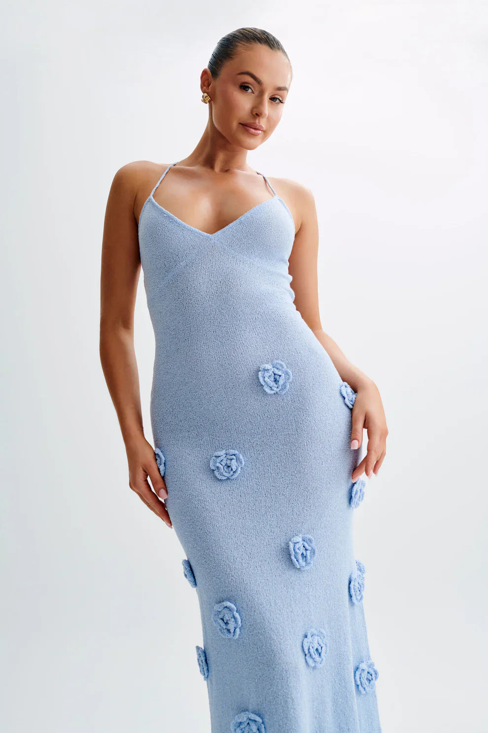 Nayla Crochet Floral Maxi