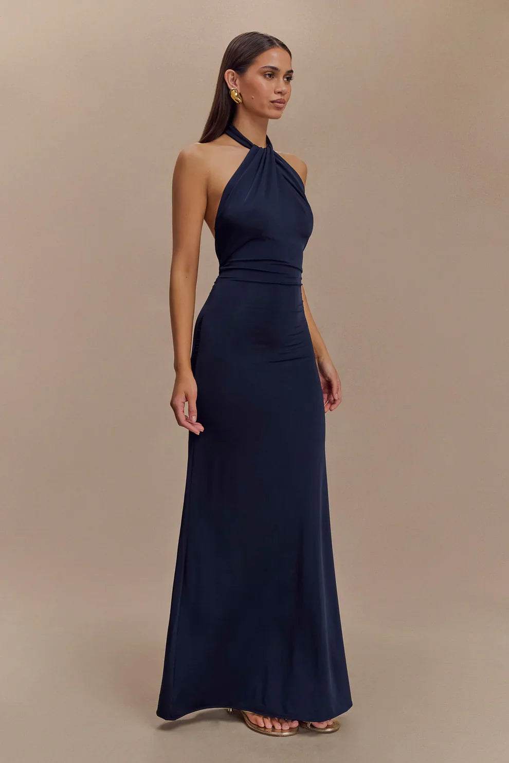 Malia Halter Curve Dress