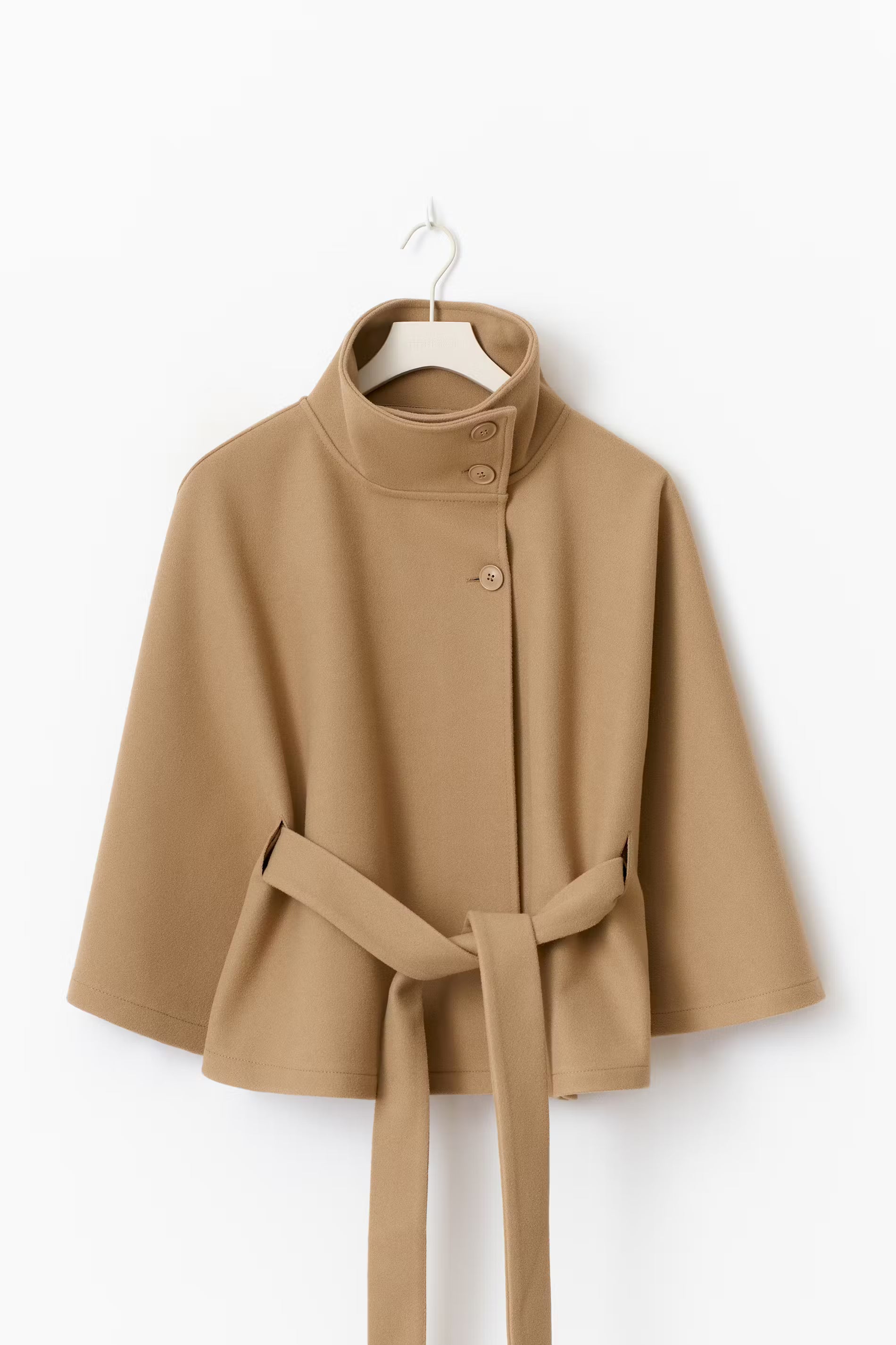 Elora - Belted Cape Jacket