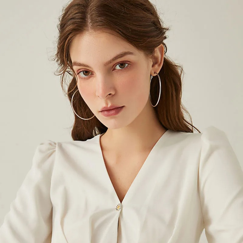 Elegant Hoop Earrings Set - Nini