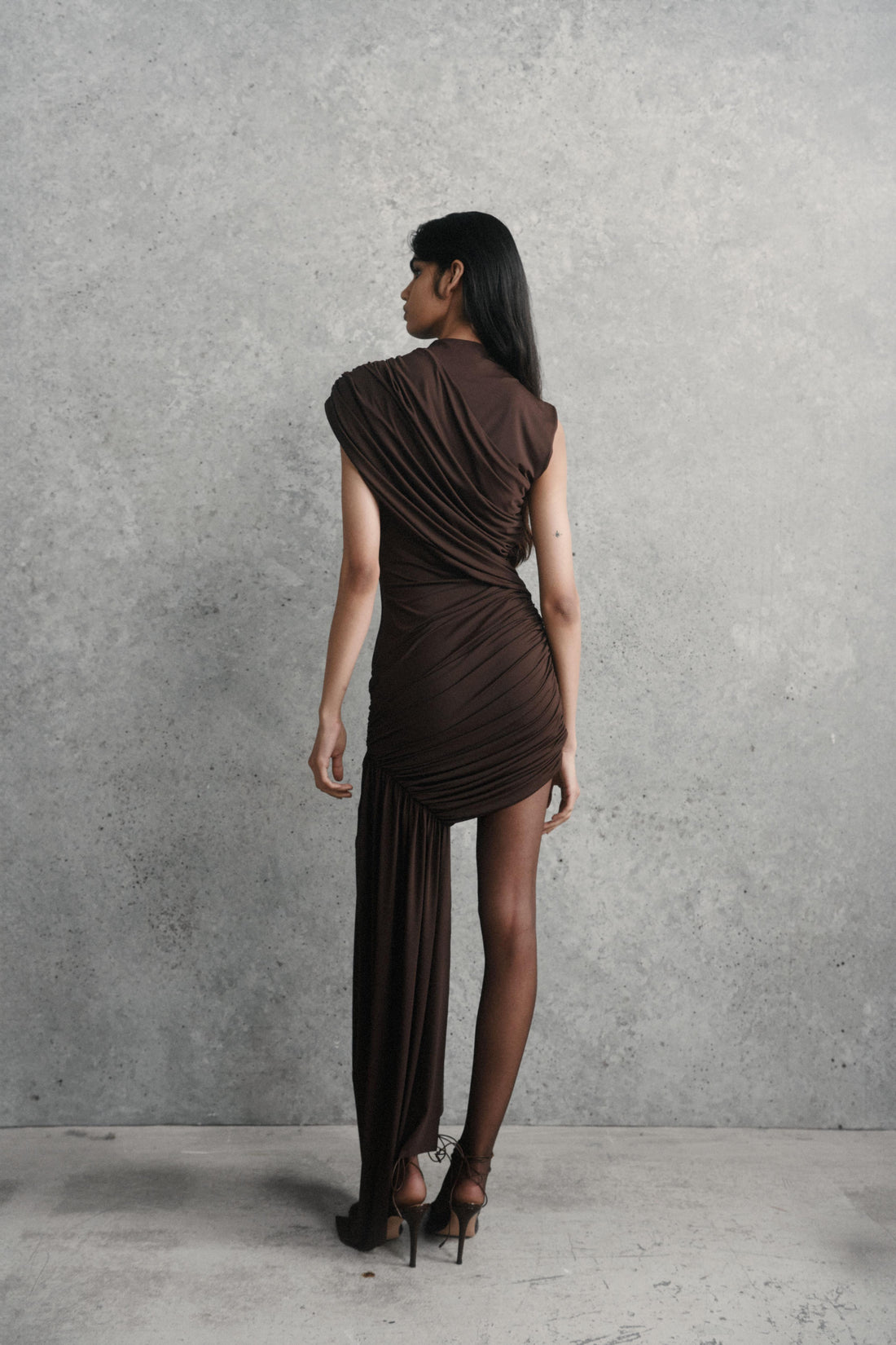 Valenna Draped Mini Dress