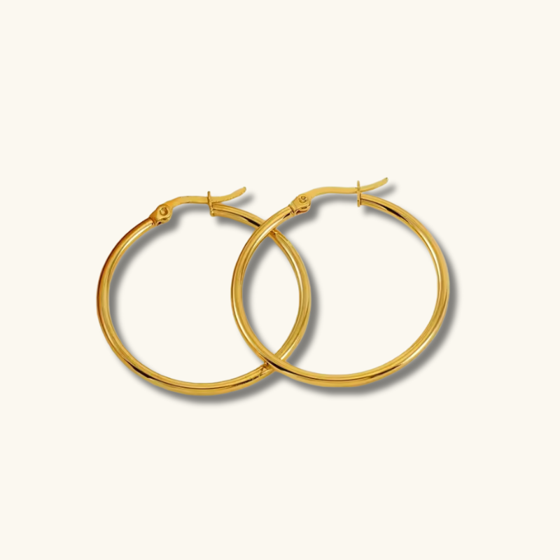 Elegant Hoop Earrings Set - Nini