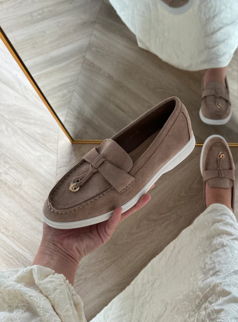 LUNA - SUEDE LOAFERS
