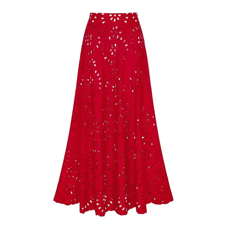 Mira Floral Laser Cutout Skirtini