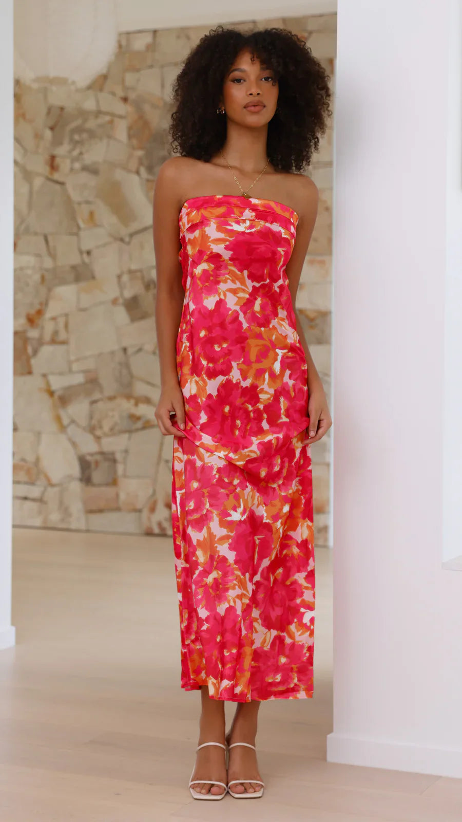 Amelia Floral Maxi Dress