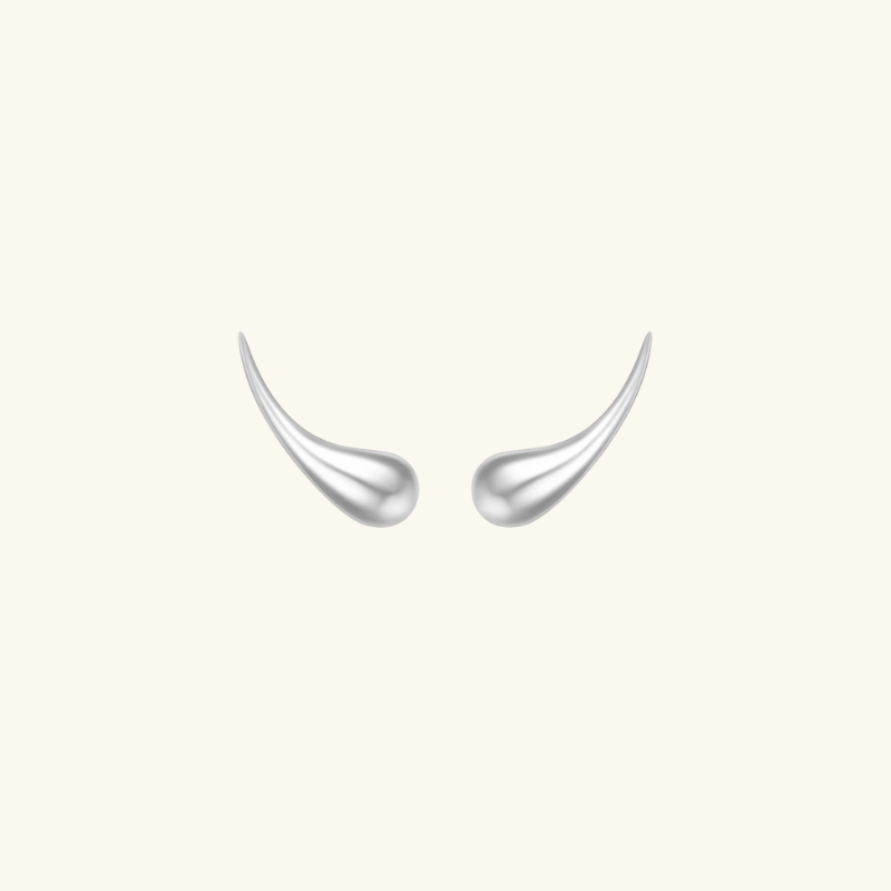 Stylish Shiny Drop Earrings - Celeste for an Elegant Look