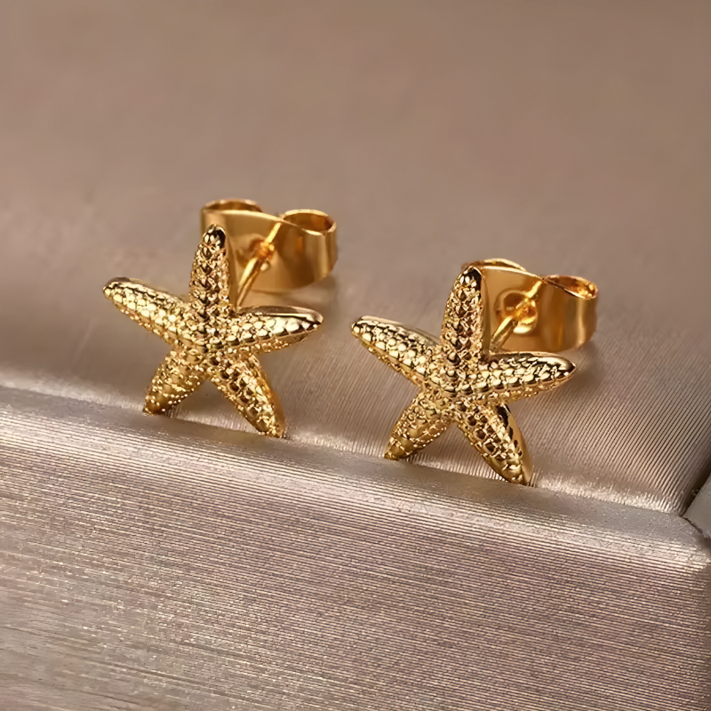Chic and Stylish Starfish Earrings - Amelia