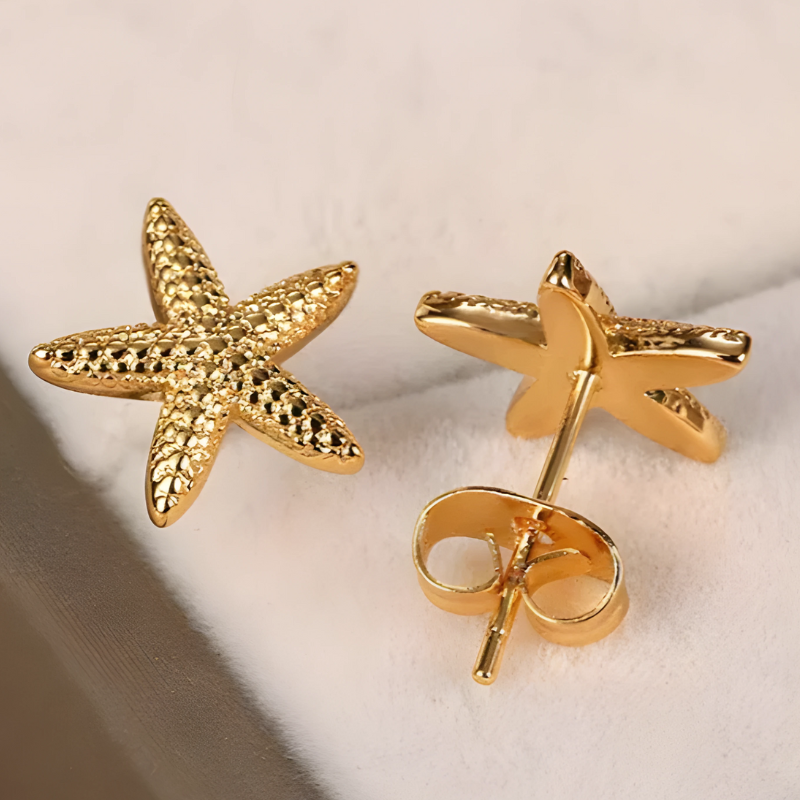 Chic and Stylish Starfish Earrings - Amelia