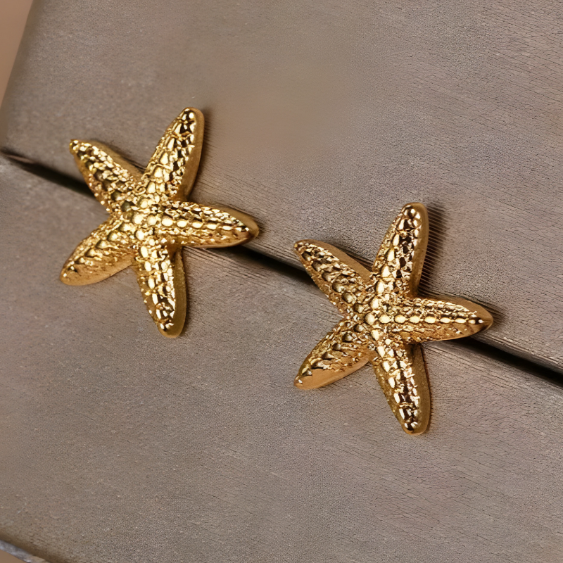 Chic and Stylish Starfish Earrings - Amelia