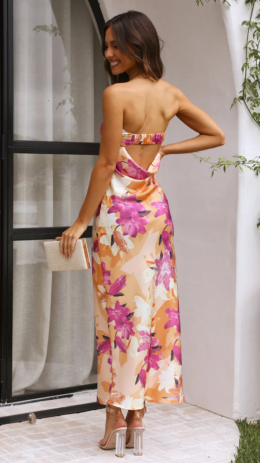 Amelia Floral Maxi Dress