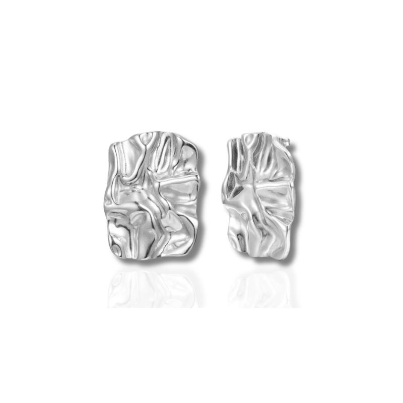 Structured Rectangular Earrings - Jammi