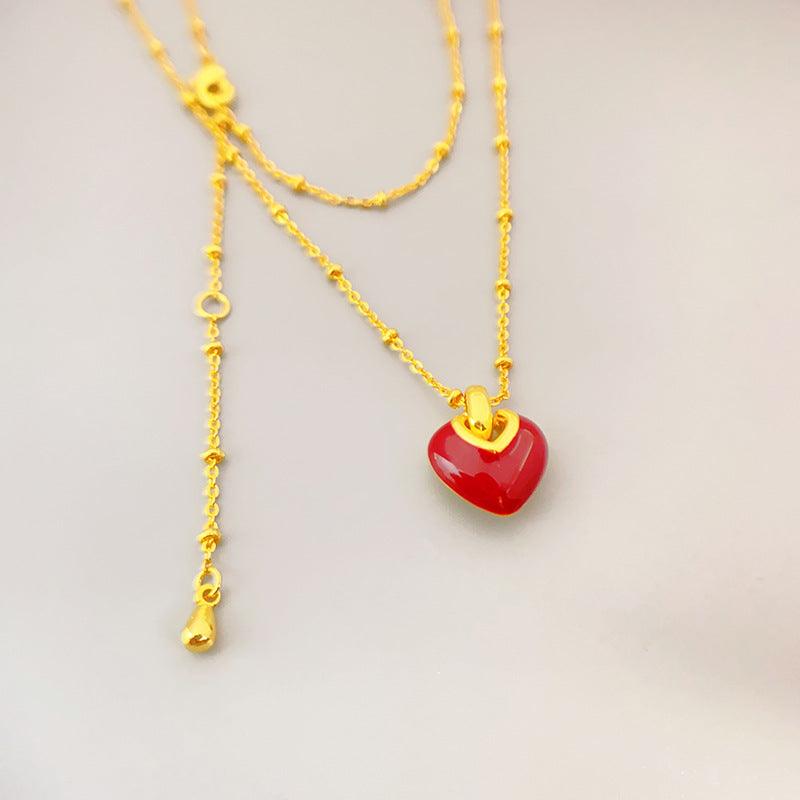 Elegant French Love Necklace - Demi Lux and Timeless