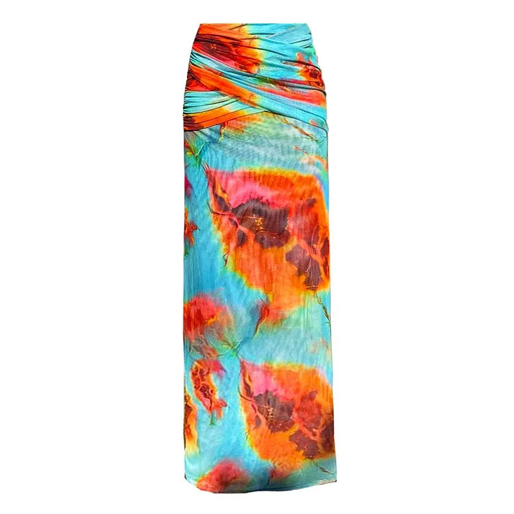 Marisse Sunset Bikini Wrap Set