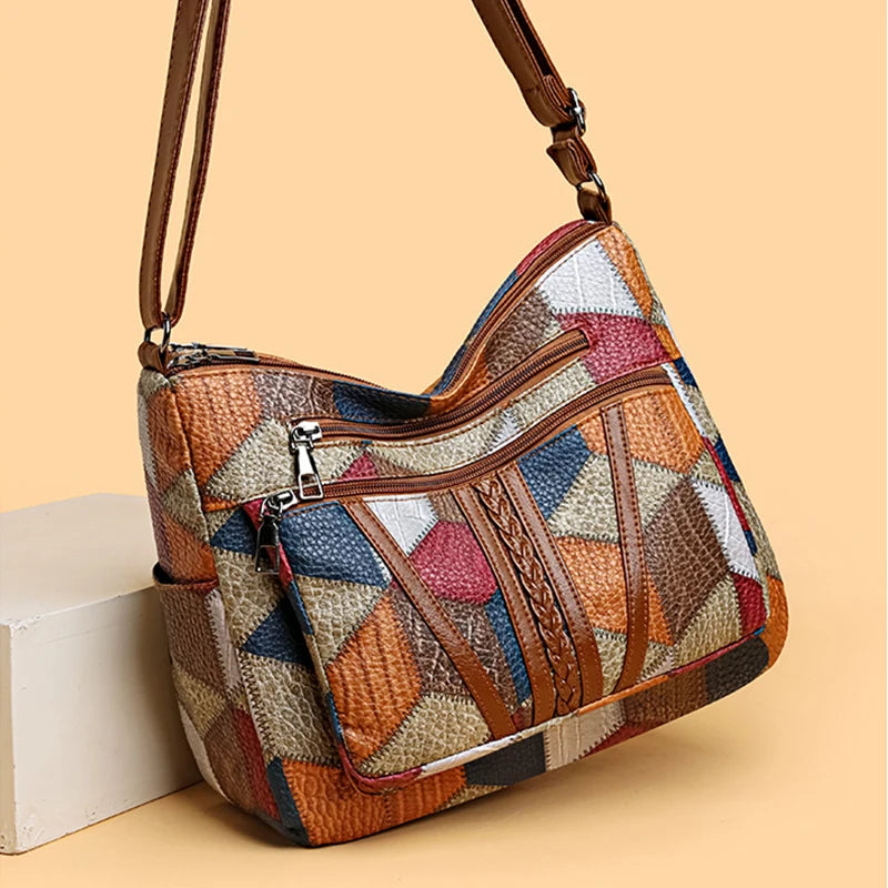 Geometric Shoulder Bag