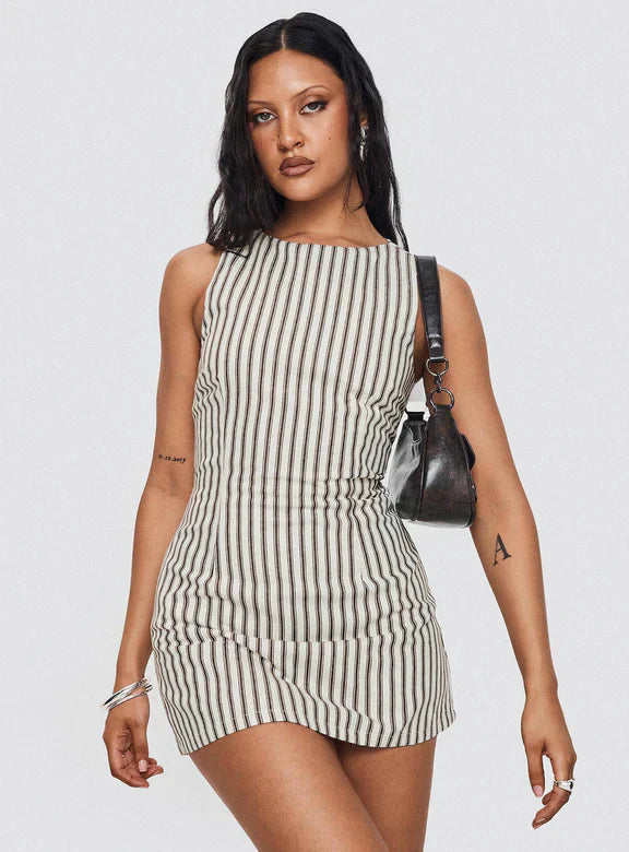 Elisa Striped Summer Jumpsuit
