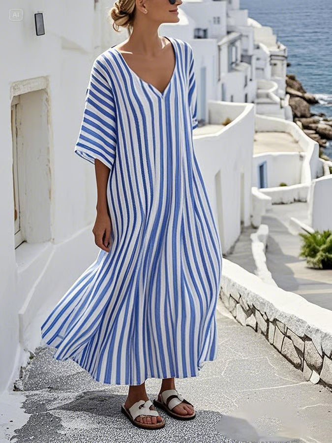 Classic Mykonos Beach Dress