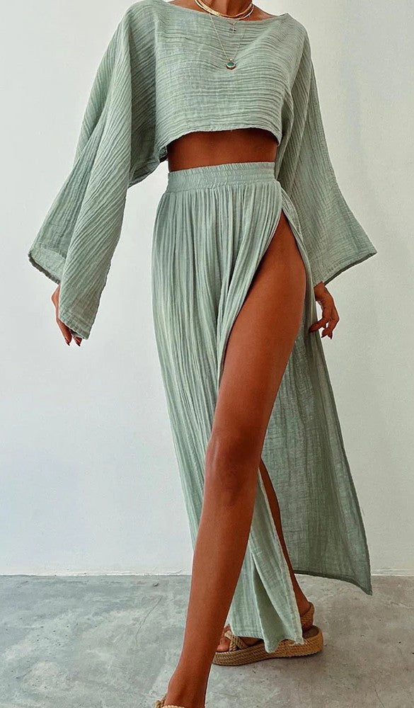 Serena Summer Linen Set