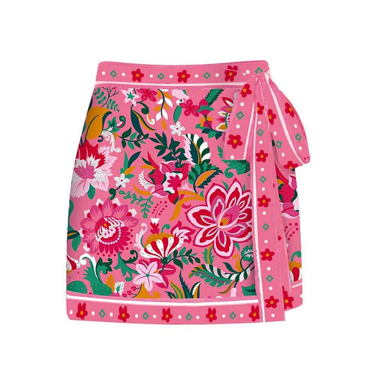 Amara Floral V-Neck Shortini