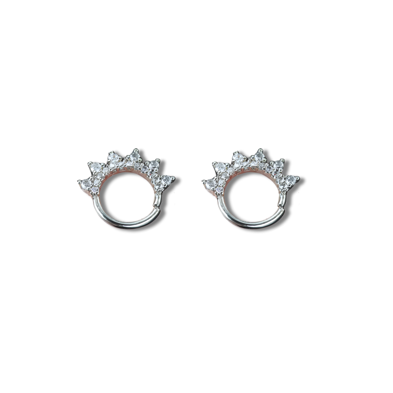Elegant Lens Earrings - Sunny