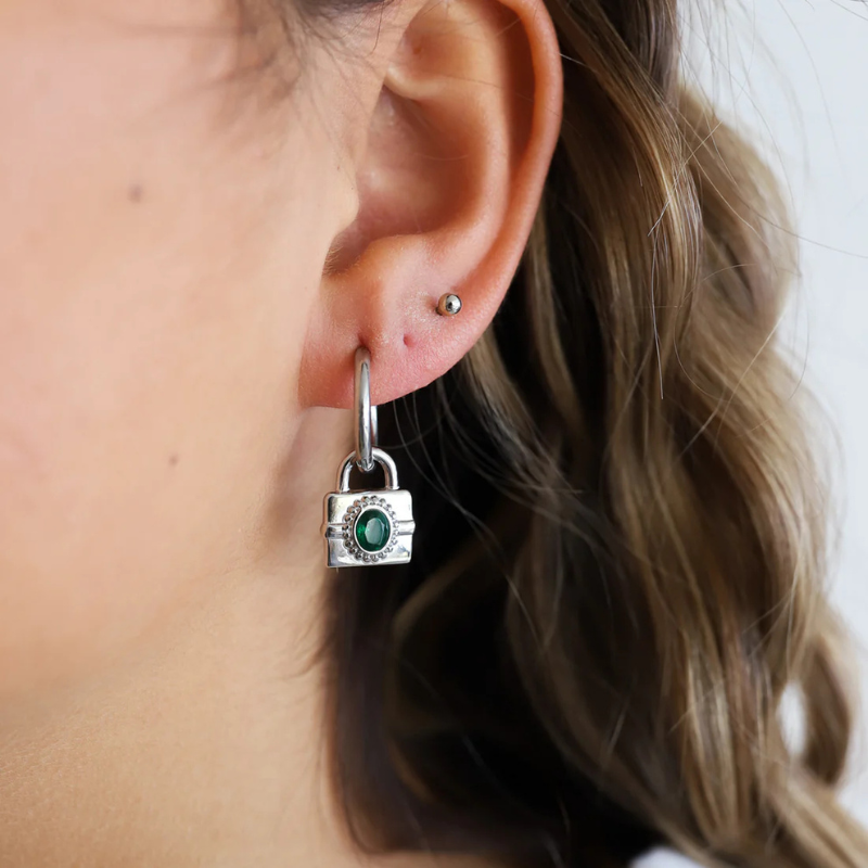 Elegant Gemstone Sotaureolus Earrings - Aubrielle