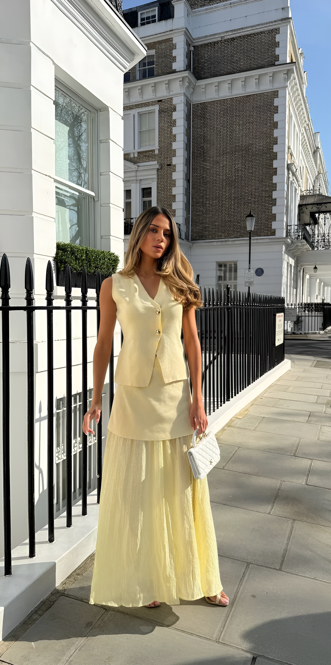 Zaira Silk Blend Skirt Set