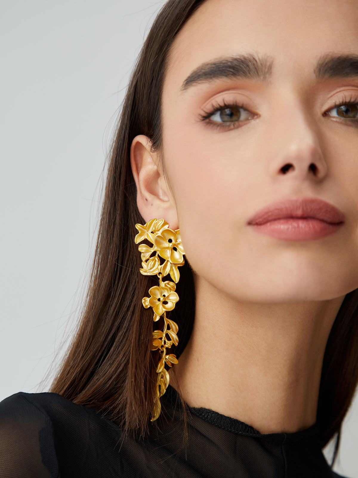 Blooming Fringed Earrings