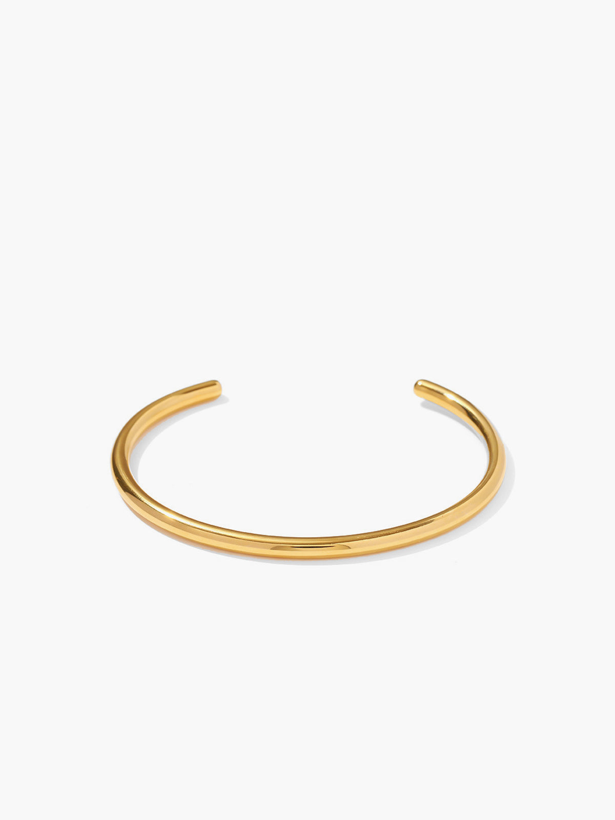 Elegant refined open gold bracelet