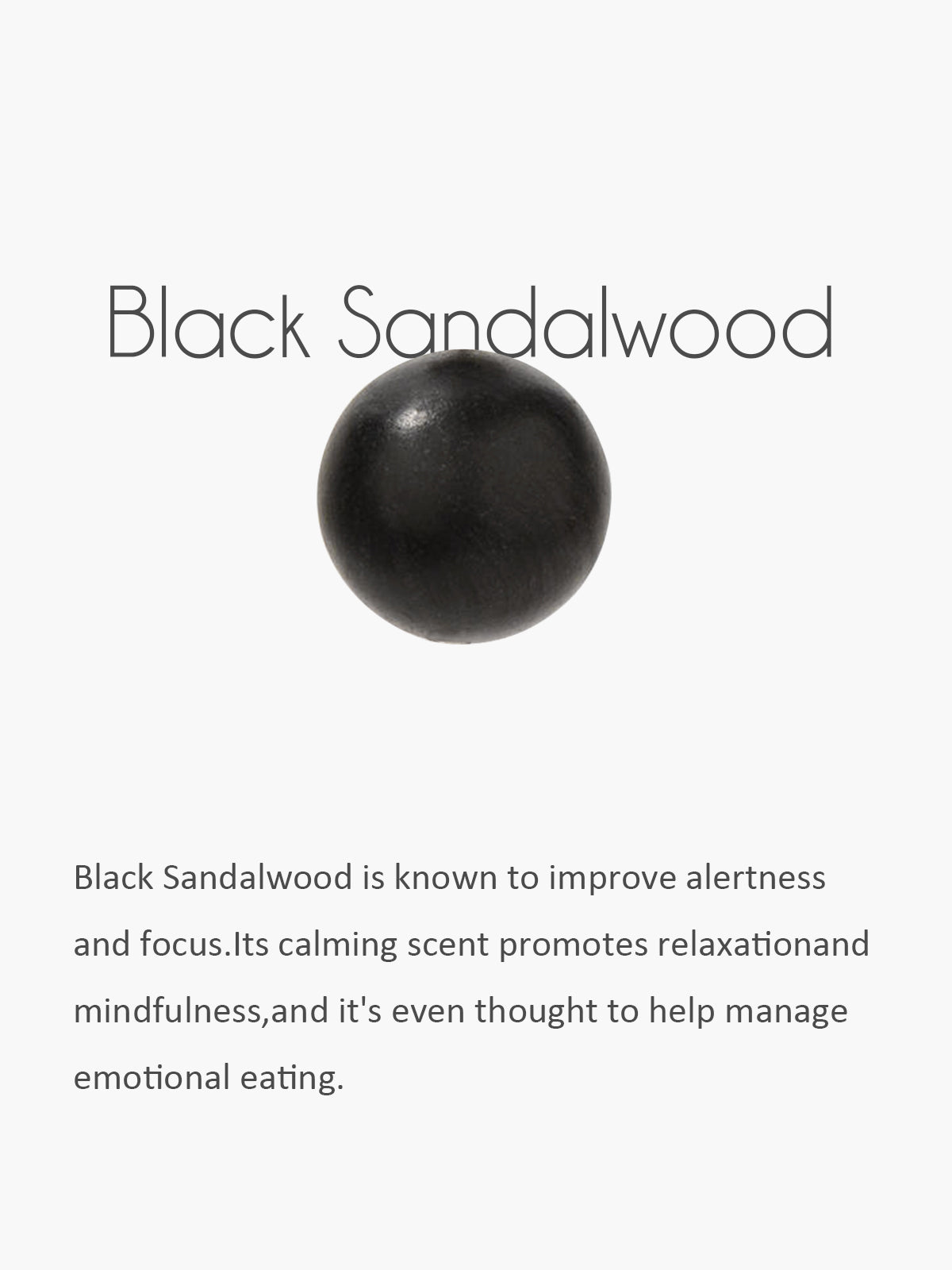 Sandalwood Necklace with Stylish Two-Tone Design