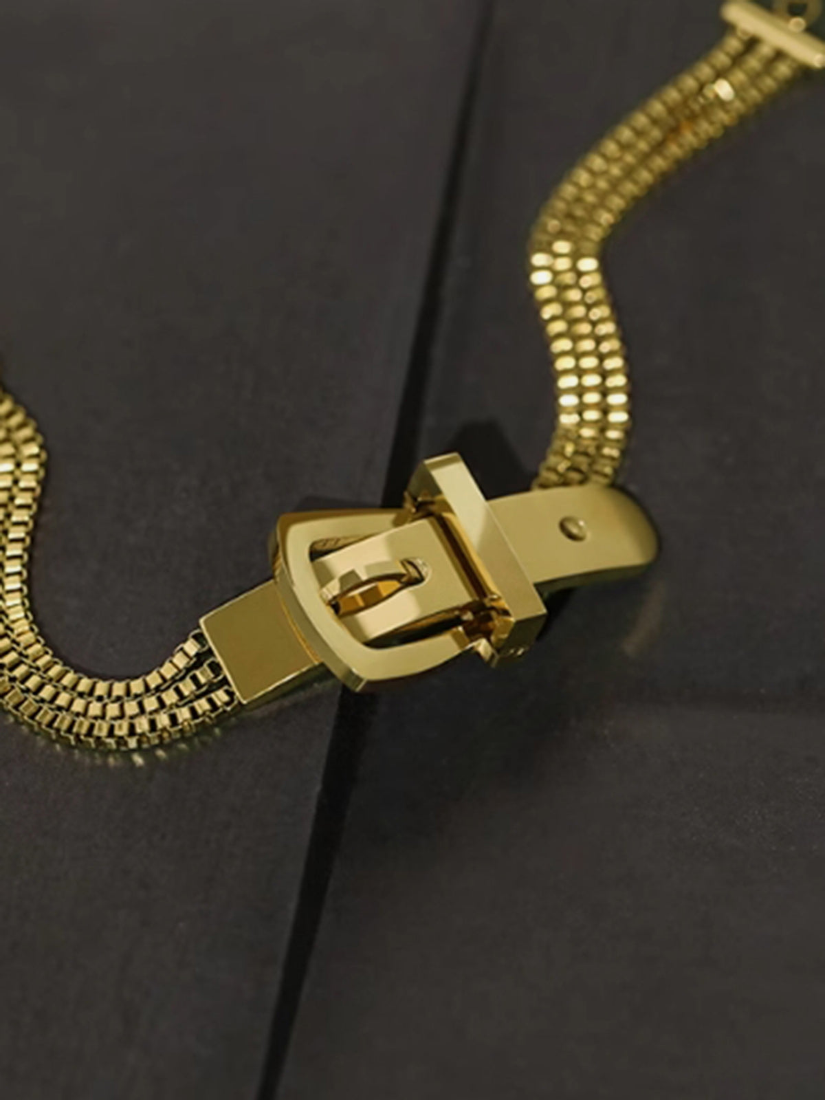 Stylish Unisex Three-Layer Necklace Bracelet