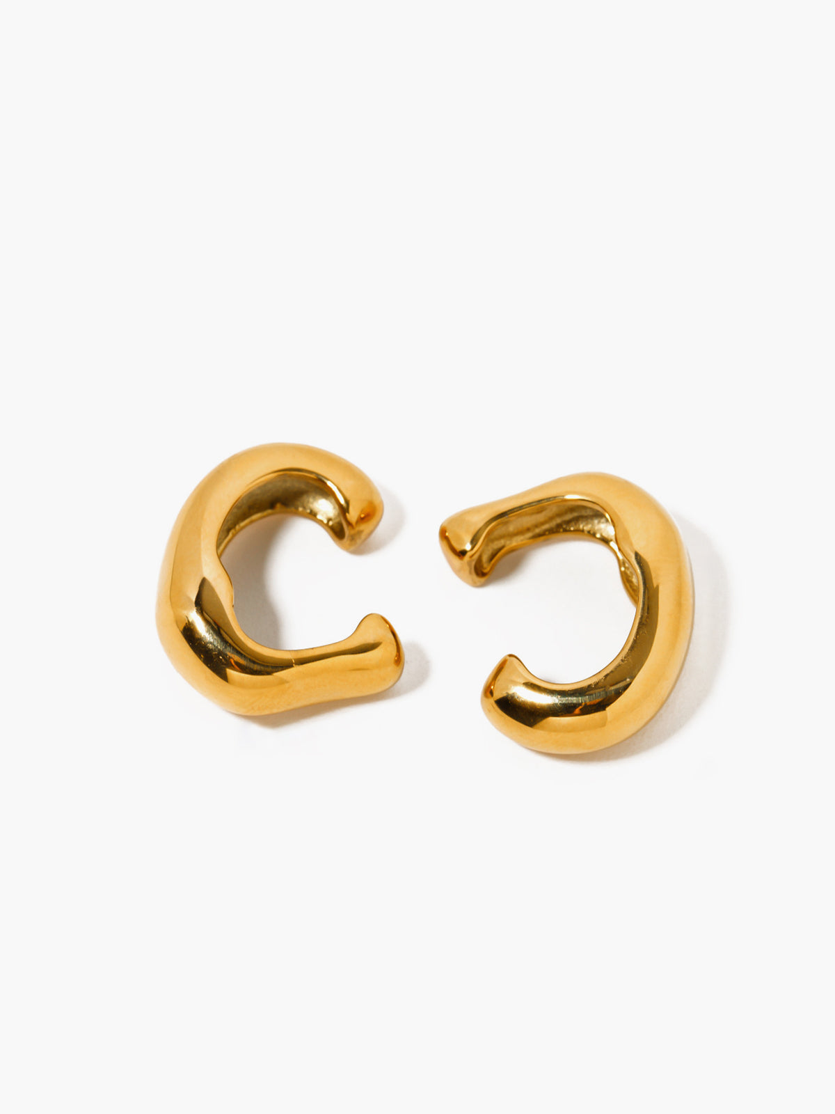 Stylish Chunky Hoop Earrings Cuff