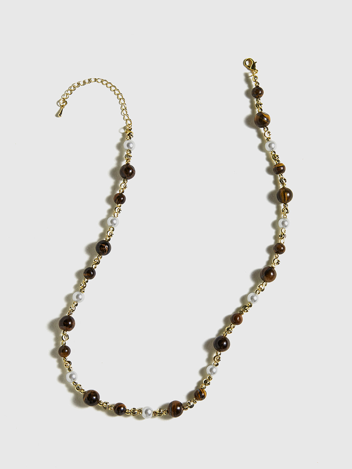 Elegant and trendy Tiger's Eye necklace