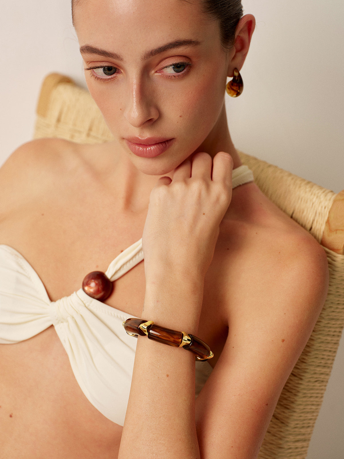 Chic Harsen Link Bangle Bracelet for Effortless Style