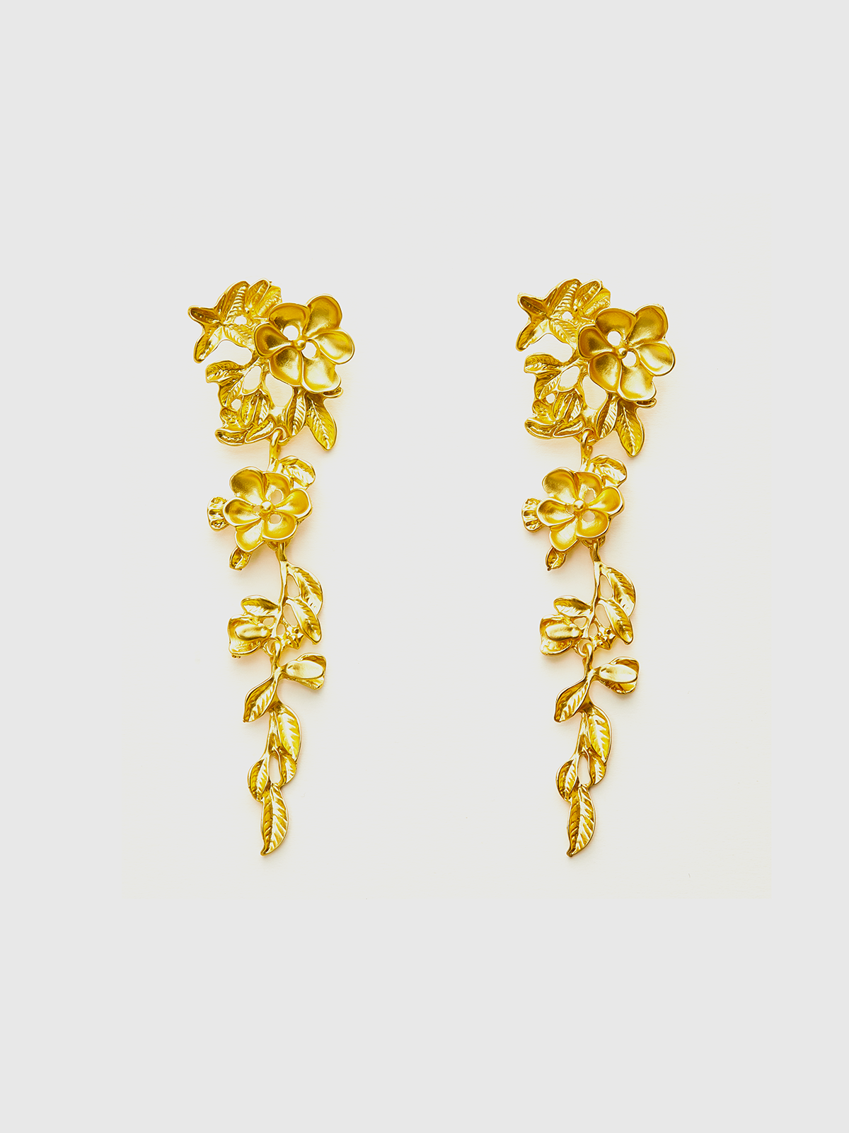 Blooming Fringed Earrings