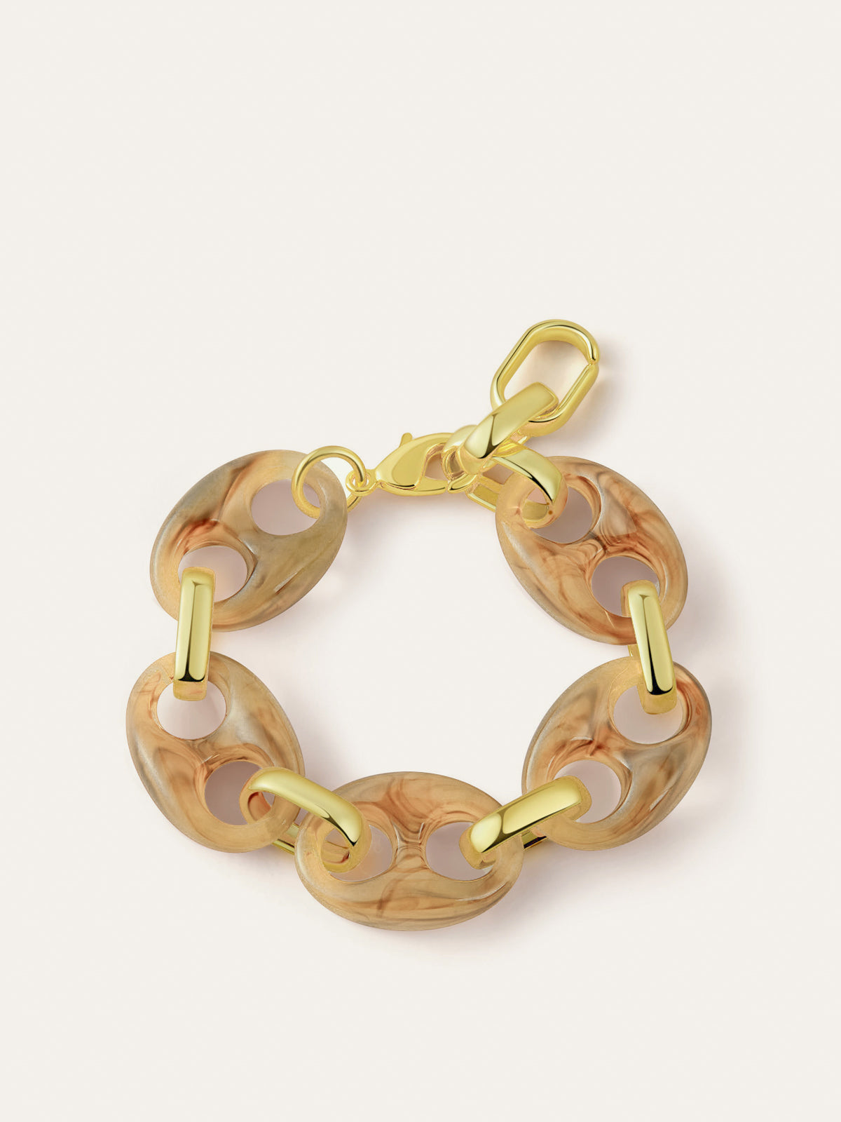 Elegant turtle bracelet with links for a refined appearance